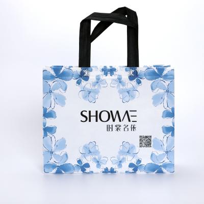 China Custom Logo Non-woven fabric recycle bag brand advertising can hold shoes / wine /ceramic boxes à venda