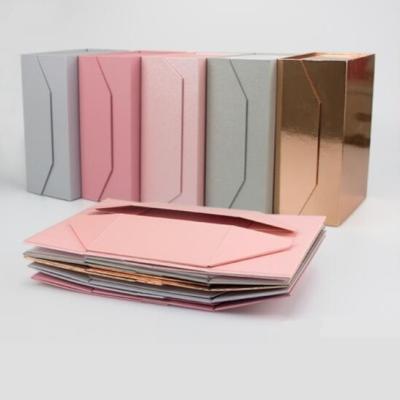 China Foldable Shoe Packaging Boxes Rectangle Shape Hard Cardboard Paper for sale