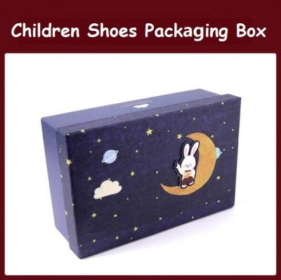 China 230gsm Cardboard Shoe Packaging Boxes Offset Printing Glossy Lamination for sale