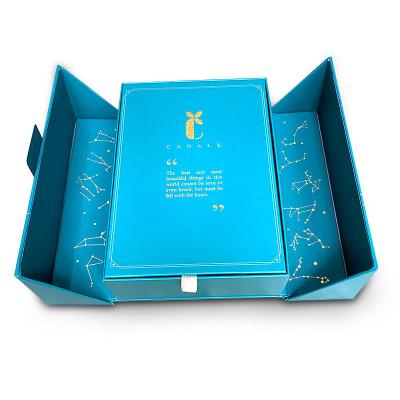 China Custom Skin Care Cardboard Box Cosmetic Set Packaging With Logo for sale