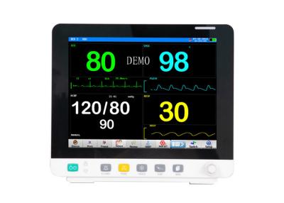 China Snel Haak 5-350bpm Vital Signs Patient Monitor Optional Touch screen Te koop