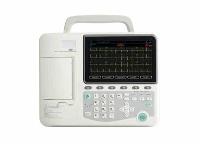 China Canal Digital del CE ISO seis que filtra la máquina del ECG de ECG con el telclado numérico en venta