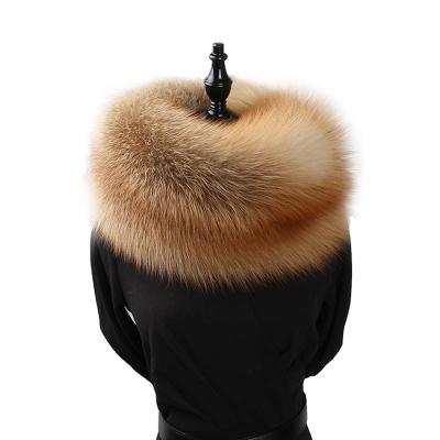 China Factory Sale Luxury Women's Luxury Fox Fur Neck Collar Genuine Fox Fur Scarves for sale