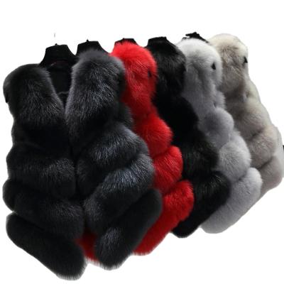 China Genuine Fox Fur Windproof Vest For Women for sale