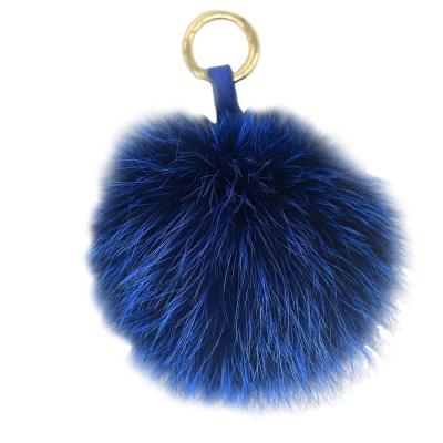 China Fox friendly genuine fur key chain for sale