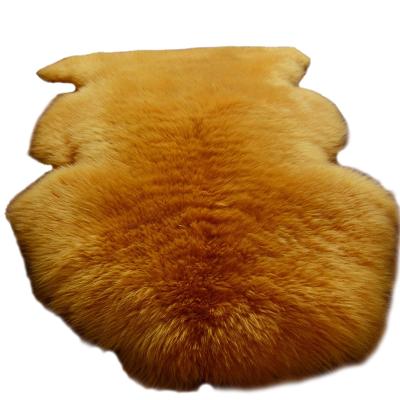 China Cushioned Natural Sheepskin Rug Bedroom for sale