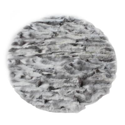 China Natural Natural Fur Rugs Home Fur Rug for sale