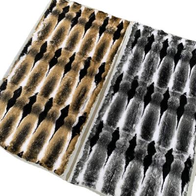 China Whole Sheared Garment Rabbit Fur Plate Rabbit Skin Material Clothing Liner Fabric for sale