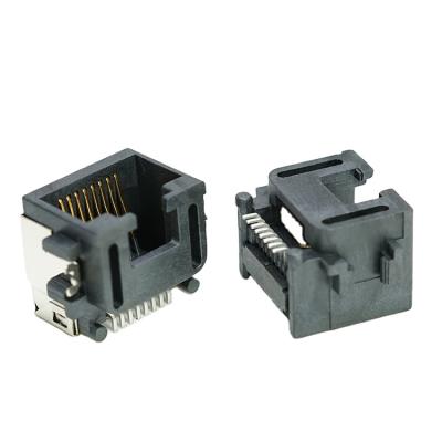 China PCB UTP male / female cat5e / cat6 rj45 male keystone jack for sale