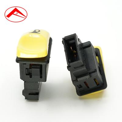 China Yellow Motorcycle Horn Fog Light Switch Handlebar 12V Electrical DC System for sale