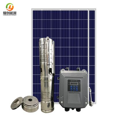 China Submersible Deep Well Dc Home Solar Water Pump Agricultural Irrigation for sale