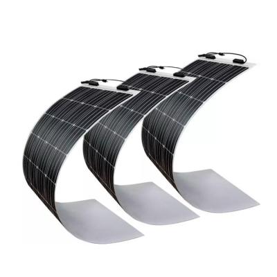 China Back Hot (White) Semi Flexible Solar Panel 300w Flexible Aluminum Sheet Solar Panels Coil for sale