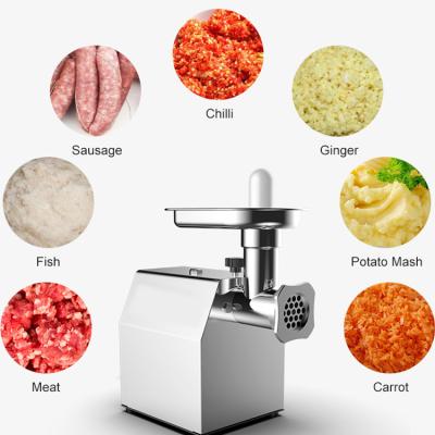 China Professional High Efficiency Stainless Steel Mincer Meat Grinding Machine Mincer Machine for sale