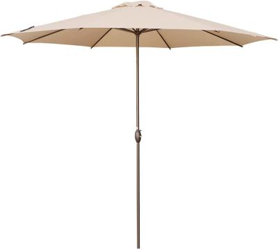 China Street Direct High Quality Outdoor Center Patio Commerical Parasols Wind and Rain Resistance Factory Round Pole Umbrella for sale