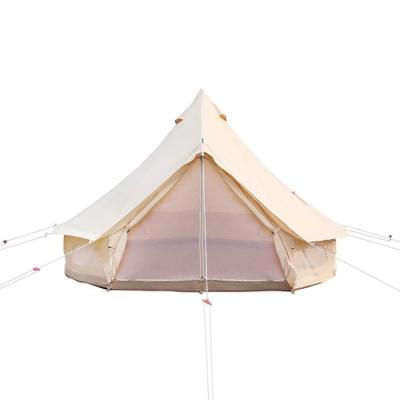 China Diagonal tying type outdoor camping rainproof pyramid tent Yurt factory outlet tent Indian camping picnic supplies for sale