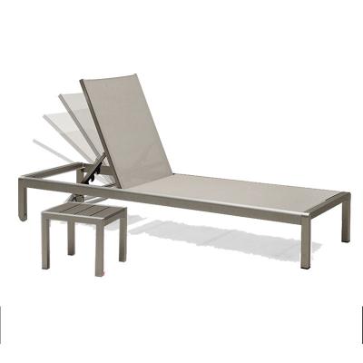 China Modern Outdoor Furniture Aluminum Plastic Wood Plastic Wood Garden Chair Sofa Folding Bed Sofa Bed Sofa Manufacturer for sale