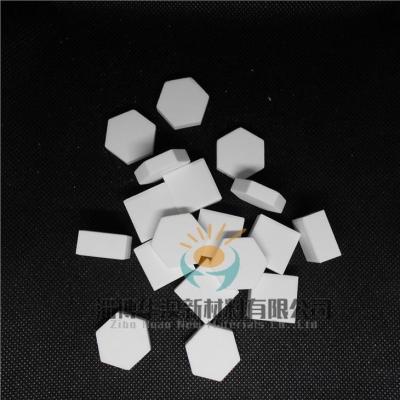 China 92% 95% Alumina Ceramic Plates Hexagon Shape Mosaic Tiles for sale