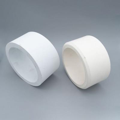 China 9 Mohs Hardness Round Alumina Ceramic Tubes For Semiconductor Industry for sale