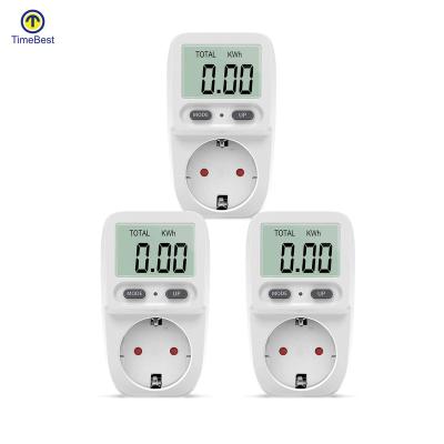 China 230V 50Hz Current Testing Power Outlet Voltage Monitor Energy Meter Digital Analyzer for sale