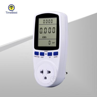 China Portable Power Supply Monitoring LCD Watt Meter Testing Socket For Thailand Plug for sale