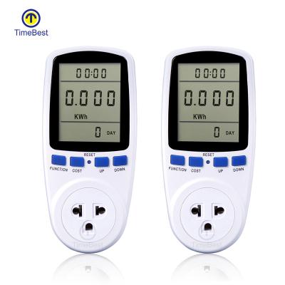 China Test Power Electricity Meter Energy Consumption Usage Monitor Plug Counter for sale