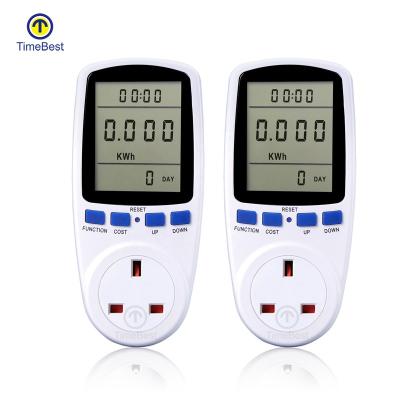 China Hot Sale 240V Power Socket Power Meter Home Testing Timer Power Socket for sale