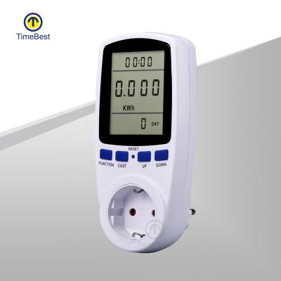 China Test Power Electricity Meter Energy Consumption Usage Monitor Plug Counter for sale