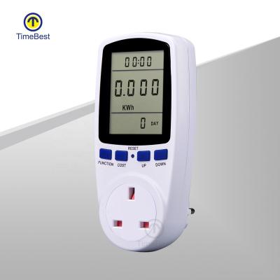 China Power Electricity Plug Watt Energy Meter Analyzer Power Measuring Testing Socket for sale