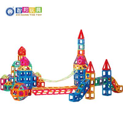 China Building Toy Educational Toys Distributors Colorful Diy Kids Building Magnetic Blocks For Amazon for sale