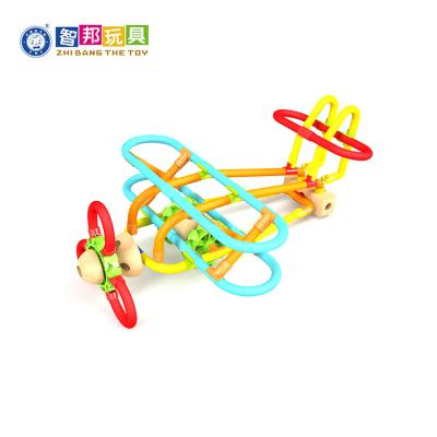 China Popular Twisting Building Children Magic Stick, Christmas Gift Plastic Educational Toy Dispensers ABS Toy Set With New Style for sale