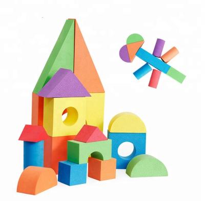 China Construction Toy Educational Toys Distributors Preschool Learner Toy Building Blocks Recycled Plastic Castle for sale