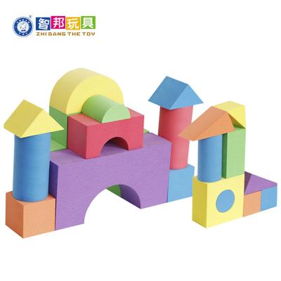 China Building Toy EN-71 ASTM Certifications PEND UP Educational Toys Distributors Colorful Intelligence Diy EVA Building Blocks Toys for sale