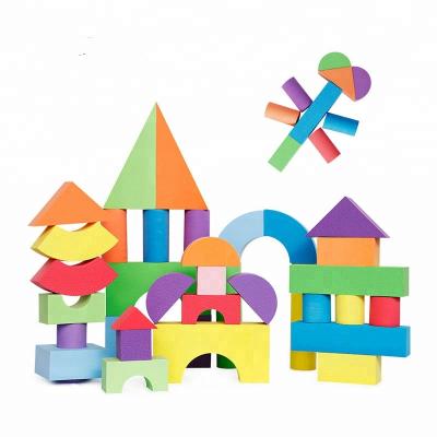 China 2019 Building Toy Educational Toy Distributors Foam Block Toy Colorful Eva New For 3 Years Old Block Set Children for sale