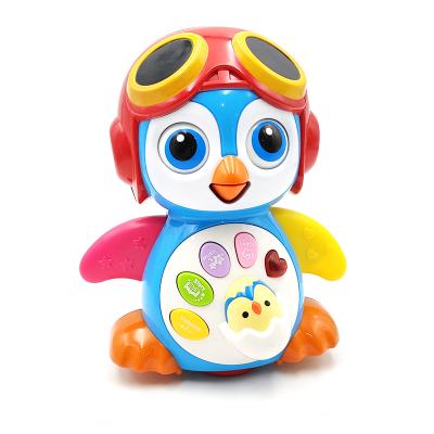 China Light& music& Super Story Fun Baby Toys Musical Penguin Learning Dance First Toy Intelligence Training Toys for sale