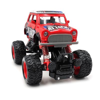 China High-speed friction toy alloy motorcycle children's toy car factory price gift small climbing toy for boys for sale