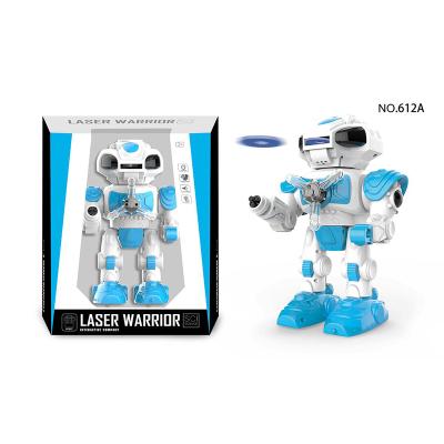 China Battery Operated Smart Dancing Robot Kids Toy Warrior Laser Toy Educational Toy for sale