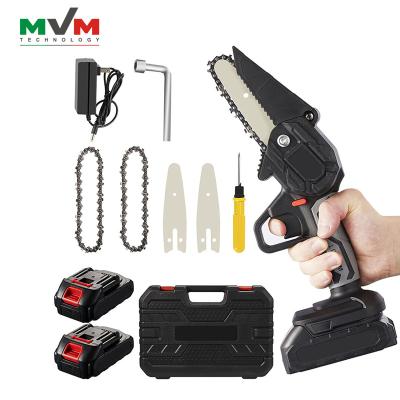 China ABS+metal CS03 Chainsaw Cutter Rechargeable Electric Powered Wood Shears Mini Chainsaw Handheld Chainsaw Portable for sale