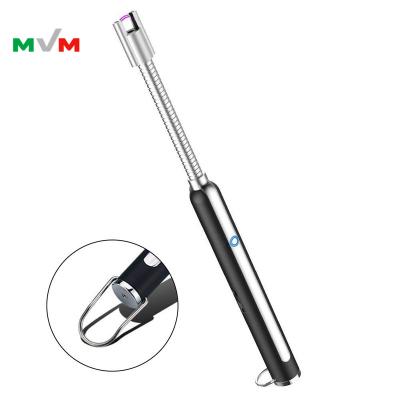 China Wholesale Rechargeable Electric Candle Lighter MLT138, High Quality USB Rechargeable Plasma Long Arc Lighter For BBQ Grill for sale