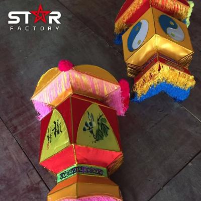 China Outdoor Activity Decoration Theme Park Decoration Car Boat Fabric Lantern for Holiday and Party Decoration for sale