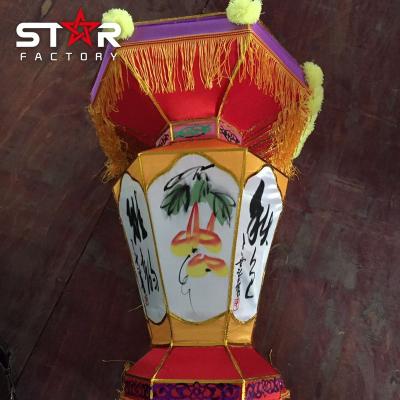 China Realistic Animatronic Activity Decoration Theme Park Cartoon Show Car Boat Lantern for sale