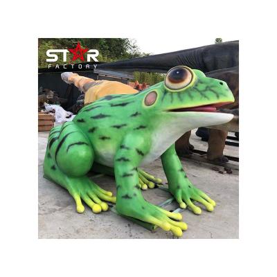 China Outdoor attraction and promotion customization simulation playground frog model Equipment for sale