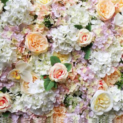 China Wedding 3D Flower Backdrop Wall Wedding Backdrop White Flower Carpet for sale