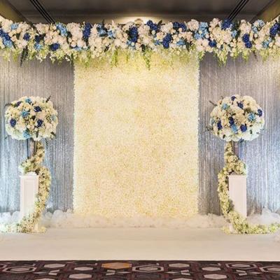 China Modern / Luxury Adjustable Party Decoration Drape Curtain Wedding Backdrop Stand for sale