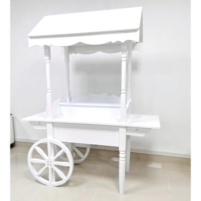 China Morden XQ Gold Candy Wood Carriage For Wedding Party Decorations for sale