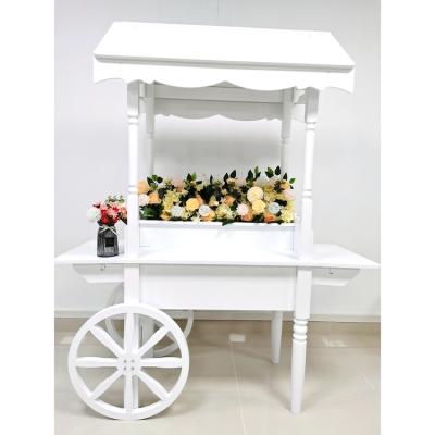 China Wedding Wooden Wedding Mall Candy Cart For Sale Candy Cart Display Wooden for sale