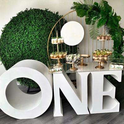 China (Others) 2021 Hot Selling Big Large Adjustable Block Metal Iron Letters For Table Cake One Love Letter Table Base Holders for sale