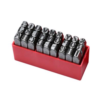 China Cr-v Classic Design 27pcs 6mm Alphabet Punch Set Letter Punch (6150) for sale