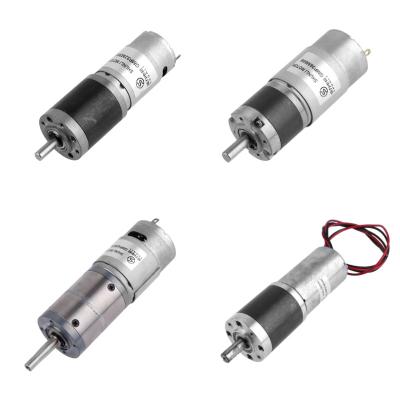 China Totally Enclosed Gear Motor 6v 100 rpm 24v 12v Planetary Gear Motor For Brushed DC Motor for sale