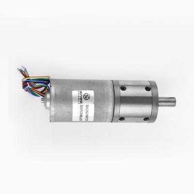 China 12v 48v 100w High Torque 100kg Long Life DC Planetary Gear Totally Enclosed Brushless Motor for sale