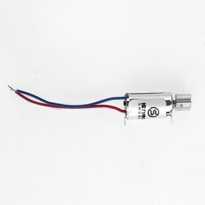 China Totally Enclosed Powerful Small Electric Motor 2 Wires Miniature DC Vibration Motor 3V 11000RPM Miniature Vibrating Motor for sale